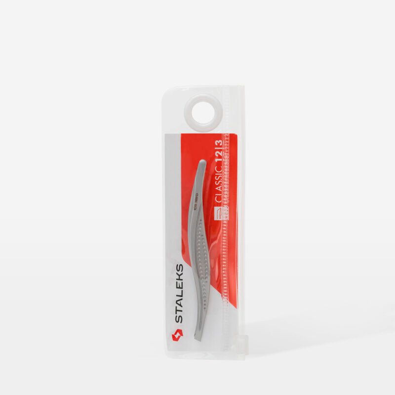 Eyebrow tweezers CLASSIC 12 TYPE 3 (wide bevelled)