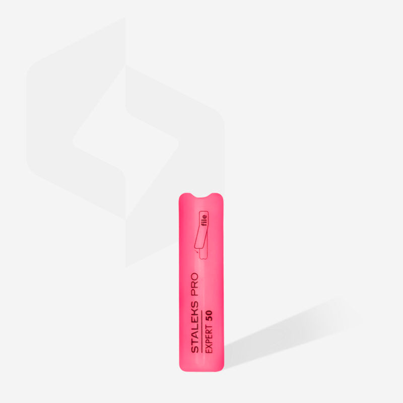 Short bevelled plastic base for nail file EXPERT 50