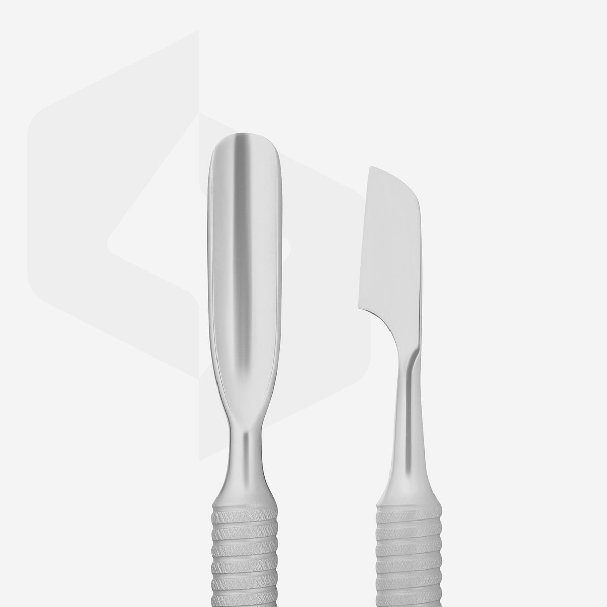 STALEKS PS-50/5 — rounded pusher and blade close-up