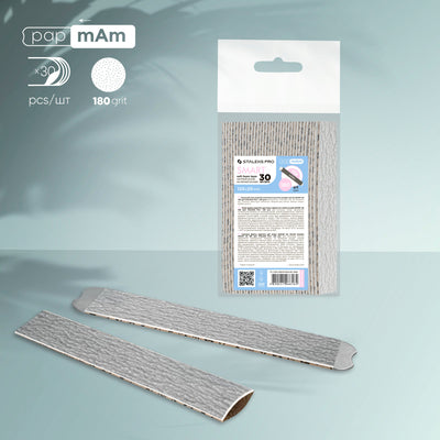 STALEKS DFC-20-180 — Disposable files papmAm on a soft foam layer SMART 20 180 grit (30 pcs) — official view 1
