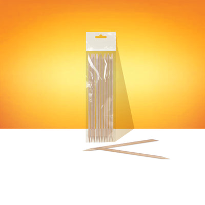 STALEKS DOS-10/10 — Orange stick EXPERT wooden 150 mm (10 pcs) — official view 1