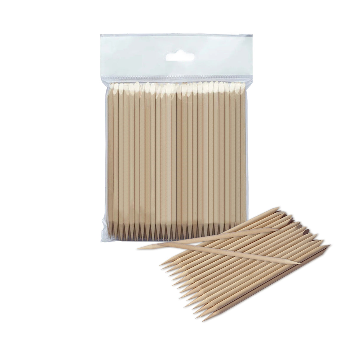 STALEKS DOS-10/100 — Orange stick EXPERT wooden 150 mm (100 pcs) — official view 2