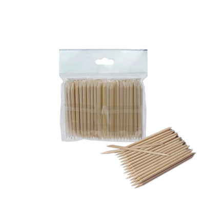 STALEKS DOS-20/100 — Orange stick EXPERT wooden 75 mm (100 pcs) — official view 2