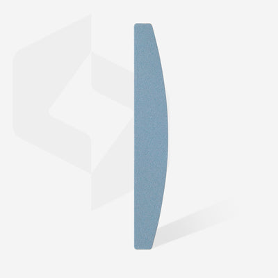 STALEKS EXCLUSIVE DFEX-40-150 crescent foam-backed adhesive files, 150 grit, 30 pieces — individual replacement file view