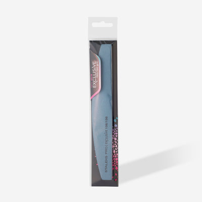 STALEKS EXCLUSIVE NFX-42/9 crescent nail file, 150/150 grit — individual retail packaging