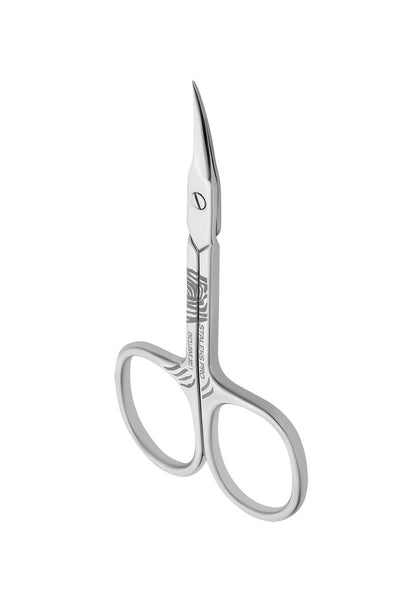 STALEKS EXCLUSIVE SX-32/1z Zebra cuticle scissors — angled view