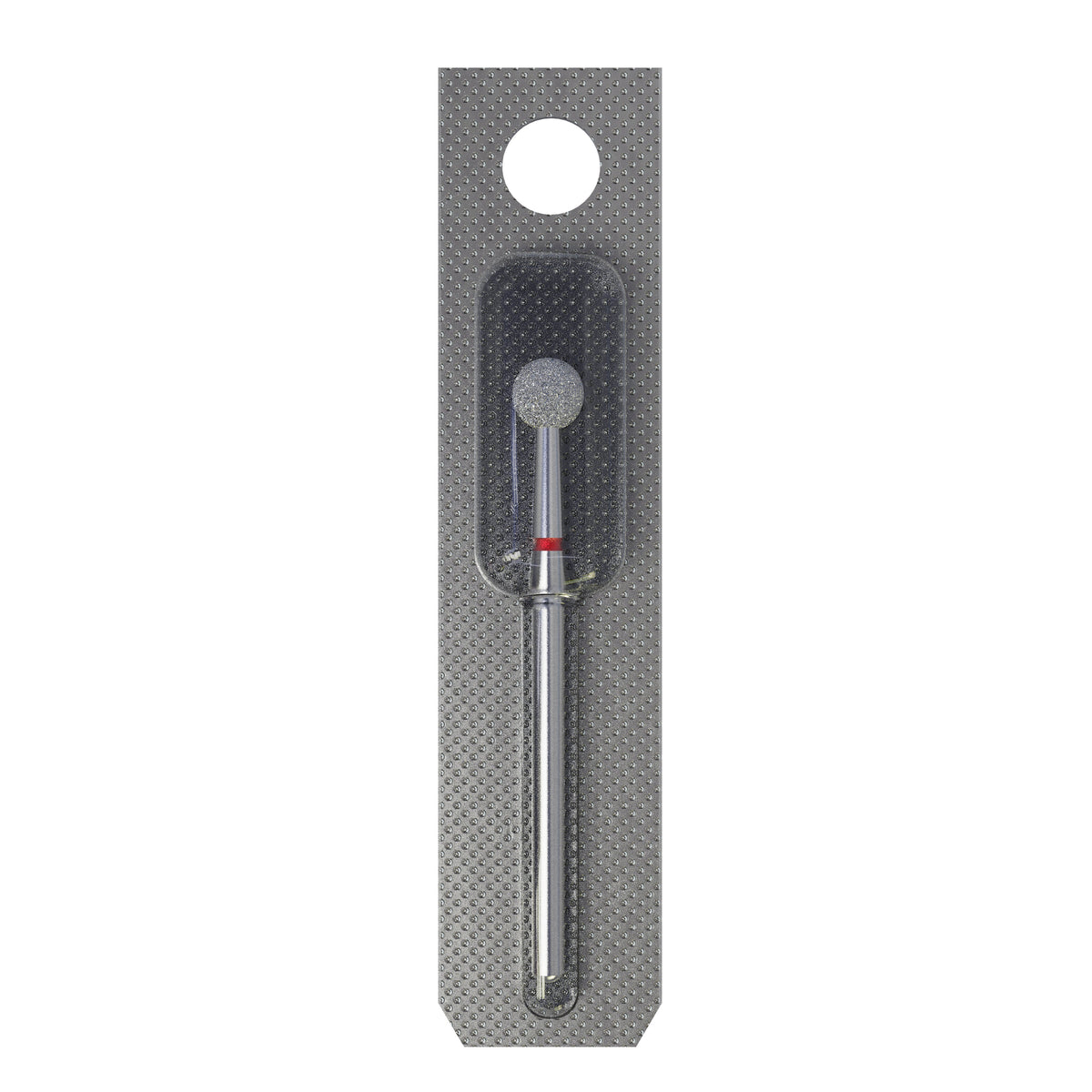 STALEKS FA01R050 — Diamond nail drill bit ball red head EXPERT diameter 5 mm — single-bit packaging