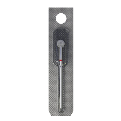 STALEKS FA01R050 — Diamond nail drill bit ball red head EXPERT diameter 5 mm — single-bit packaging