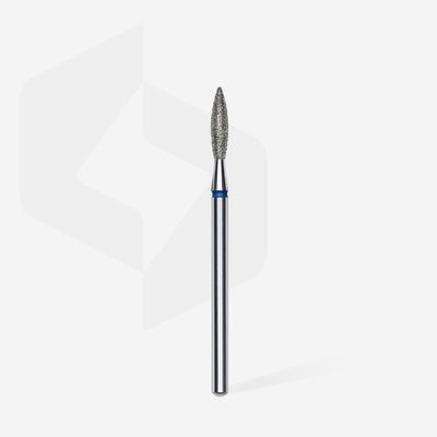 STALEKS FA10B023/10 — Diamond nail drill bit flame blue EXPERT head diameter 2,3 mm / working part 10 mm — official view 2