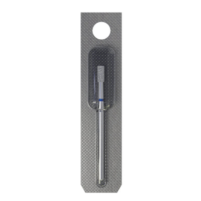 STALEKS FA20B025/6 — Diamond nail drill bit cylinder blue head EXPERT diameter 2,5 mm / working part 6 mm — single-bit packaging