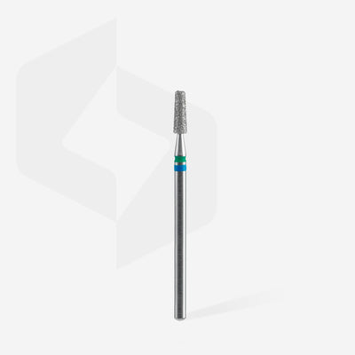 STALEKS FA70BG025/8 — Diamond nail drill bit DUO cone blue-green EXPERT head diameter 2,5 mm / working part 8 mm — official view 2