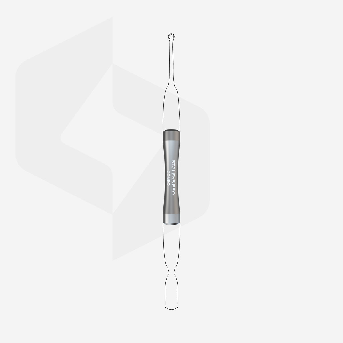 STALEKS HPQ-10 — Handle of the pusher Combo UNIQ 10 for replaceable working parts — official view 2