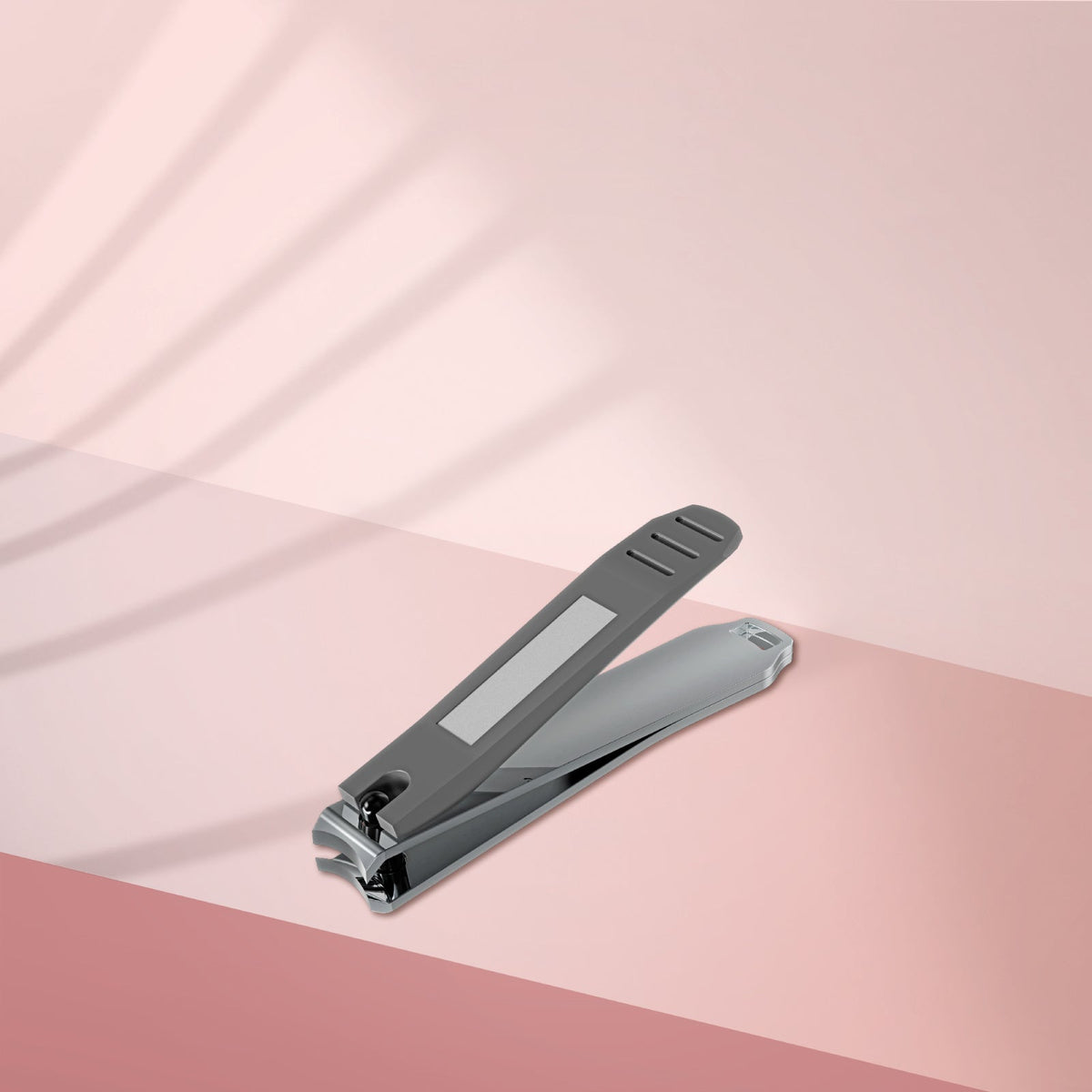 STALEKS KBC-51 — Nail clipper large with matte handle and nail file BEAUTY & CARE 51 — open clipper