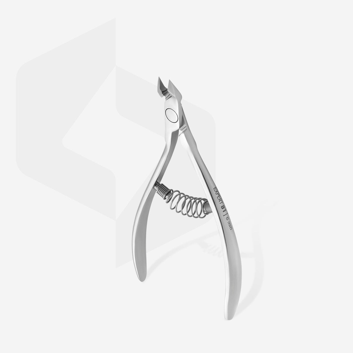 STALEKS NE-81-6 — Professional cuticle nippers EXPERT 81 6 mm — three-quarter tool view