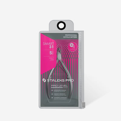 STALEKS NS-31-5 — Professional cuticle nippers SMART 31 5 mm — retail packaging