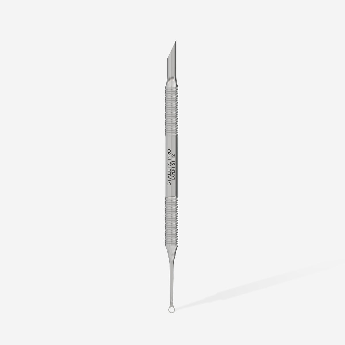 STALEKS PE-51/2 — Manicure pusher EXPERT 51 TYPE 2 (beveled and loop pusher) — official view 3