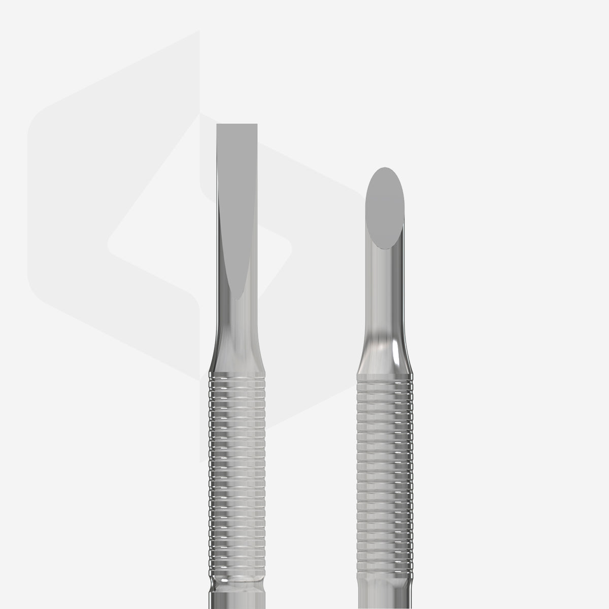 STALEKS PE-90/5 — Manicure pusher EXPERT 90 TYPE 5 (beveled and straight pusher) — official view 2