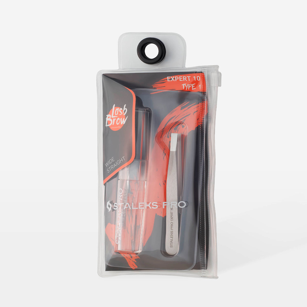 STALEKS TE-10/1 EXPERT eyebrow tweezers — official packaging