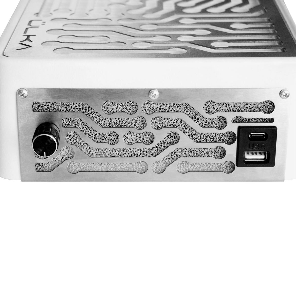 ULKA Nano white — speed control and charging ports
